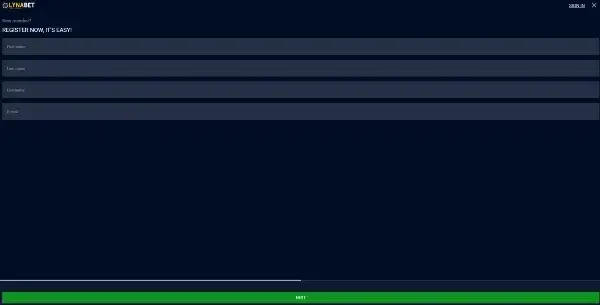 provide some personal details on LynaBet Casino