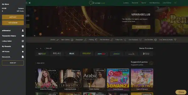 Make your first deposit on VIPArabClub Casino