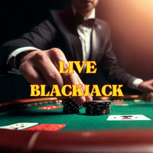 a man's hand in close focus in front of a blackjack table who is about to make a bet with chips