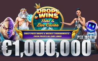 بطولة Drops and Wins للفوز بجوائز مجموعها مليون يورو