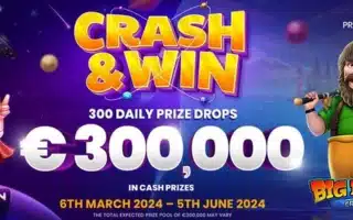 عرض Pragmatic Crash & Win بمجموع جوائز 300 ألف يورو